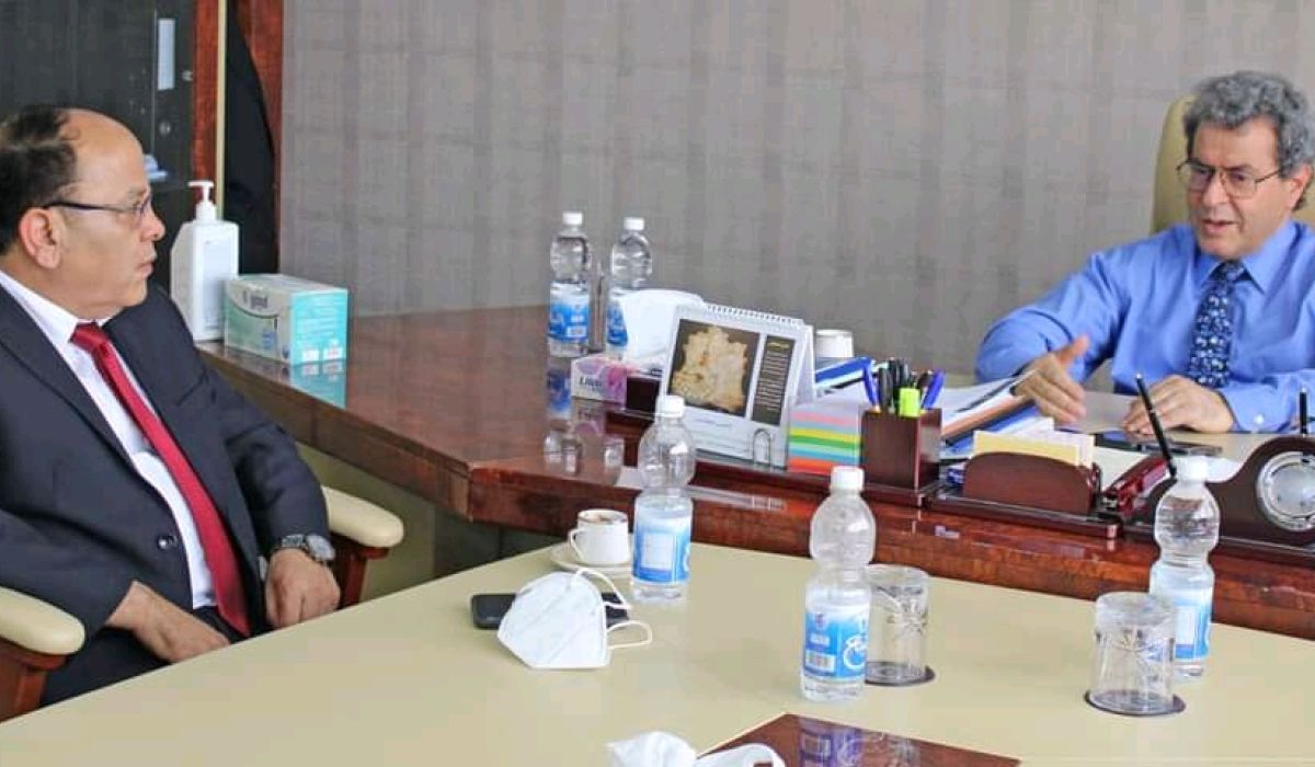 عون يناقش مع شركة مليتة للنفط والغاز أسباب توقف الإنتاج