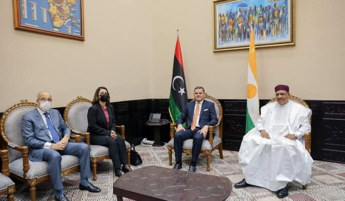 الدبيبة يجتمع مع رئيس جمهورية النيجر لتعزيز العلاقات الاقتصادية بين البلدين