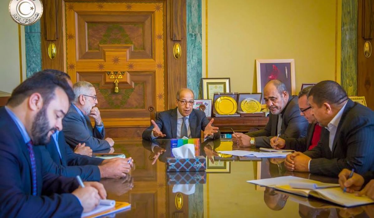 لقاء الكبير مع اللجان الدائمة بالمجلس الأعلى للدولة