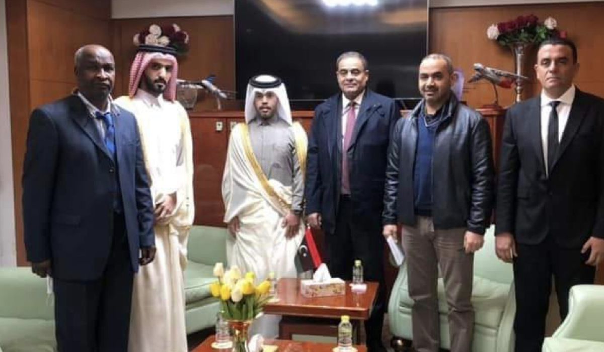 "الشهوبي" يستعرض عدة مواضيع مشتركة مع سفير دولة قطر المعتمد لدى دولة ليبيا