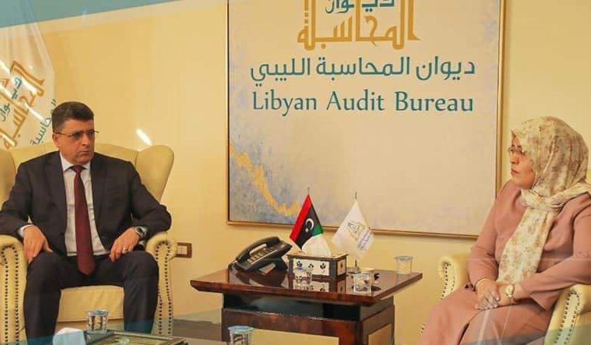 شكشك وحليمة البوسيفي يناقشان عددًا من الملفات القانونية في مؤسسات الدولة