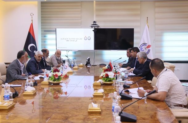 اجتماع حكومي لمتابعة تنفيذ الميزانية الاستثنائية للمؤسسة الوطنية للنفط