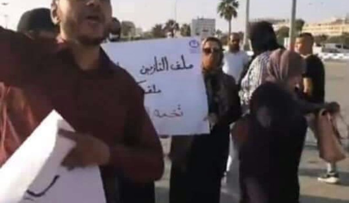 إطلاق سراح الشاب "ربيع العربي" المختطف بعد مظاهرة إنقاذ ليبيا من الفساد بمدينة بنغازي