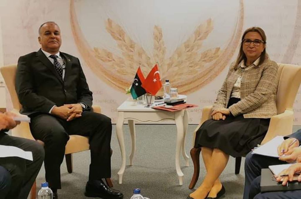 العيساوي يبحث سبل التعاون المشترك بين ليبيا وتركيا