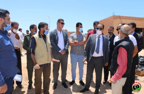 وزير النفط والغاز يناقش مع وزير الزراعة والثروة الحيوانية عدة مواضيع