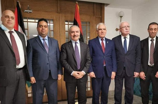 وفد من الشركة الليبية لإدارة المشاريع المشاركة مع القطاع الخاص في زيارة إلى بلدية زوارة