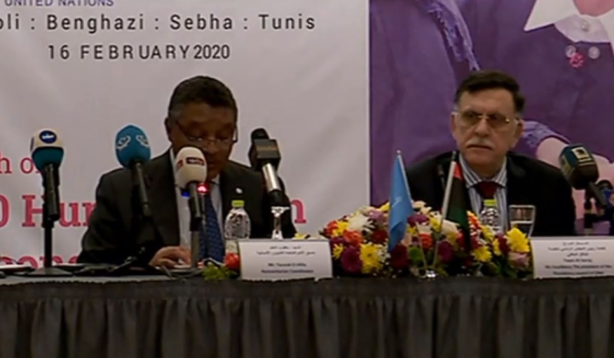 إطلاق خطة للاستجابة الإنسانية في ليبيا وحكومة الوفاق تدعمها بـ10 ملايين دولار