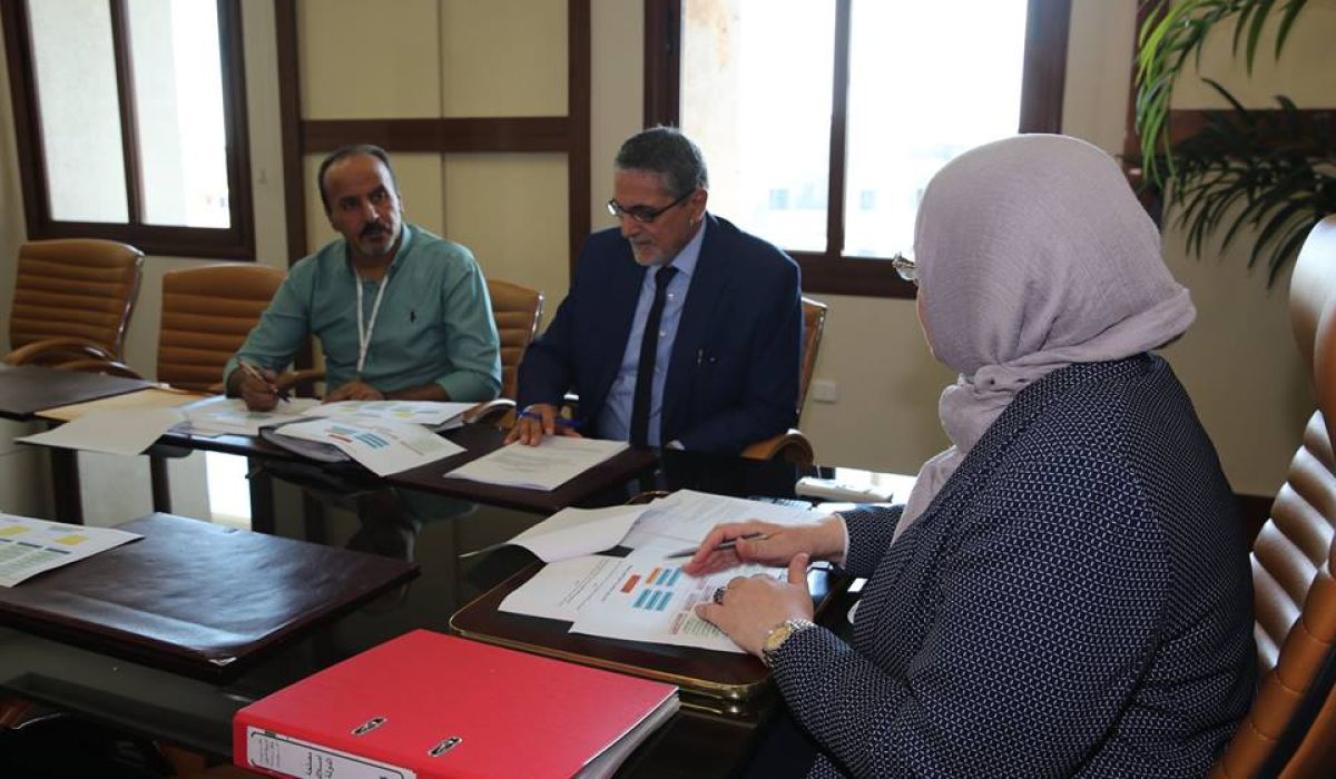 وزير الدولة لشؤون الهيكلة والمؤسسات تناقش الهيكل التنظيمي لمصلحة لأملاك العامة