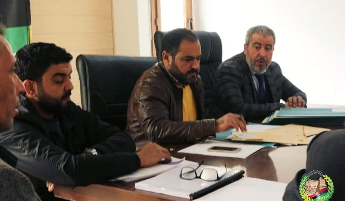 المجلس التسييري لبلدية ترهونة يبحث عدد من المشاريع المتعلقة بالتنمية المكانية بالمدينة
