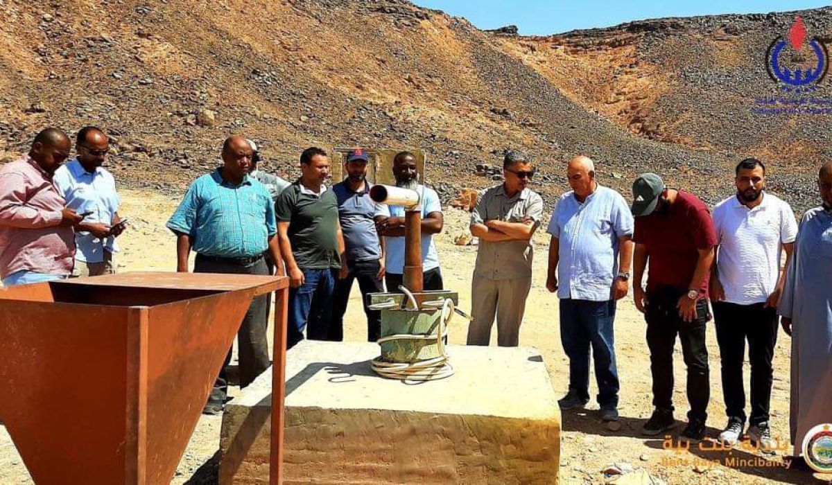 مؤسسة النفط تنتهي من إجراءات التسليم والاستلام لآبار المياه الجديدة ببلدية بنت بيه