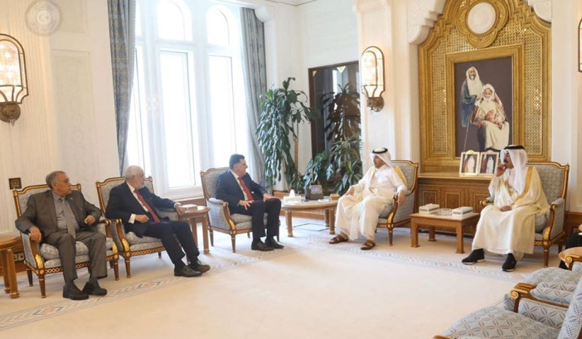 السراج يبحث التعاون الاقتصادي مع رئيس الوزراء القطري