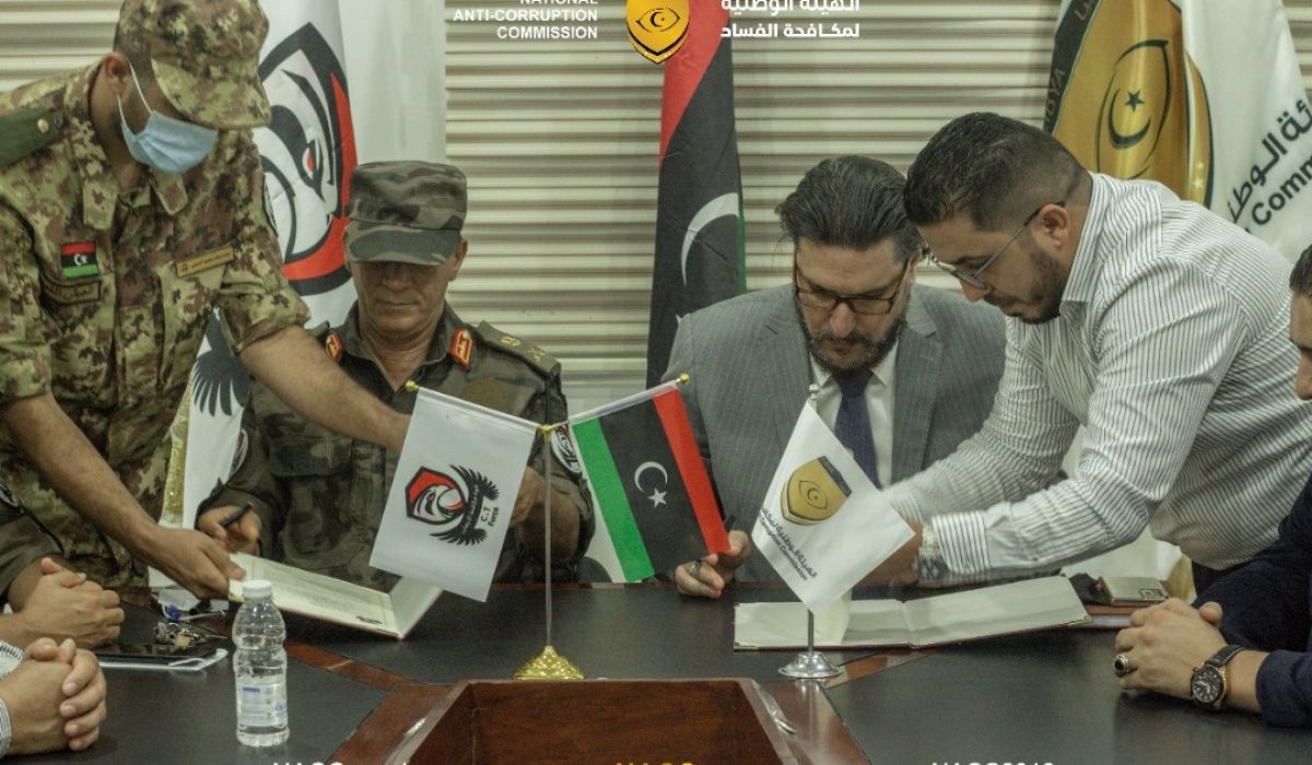 الهيئة الوطنية لمكافحة الفساد تقوم بتوقيع بروتكول تعاون مع قوة مكافحة الإرهاب