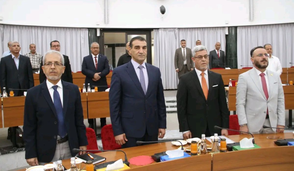 مراسم تسليم واستلام مجلس الإدارة بالشركة الليبية للحديد والصُلب