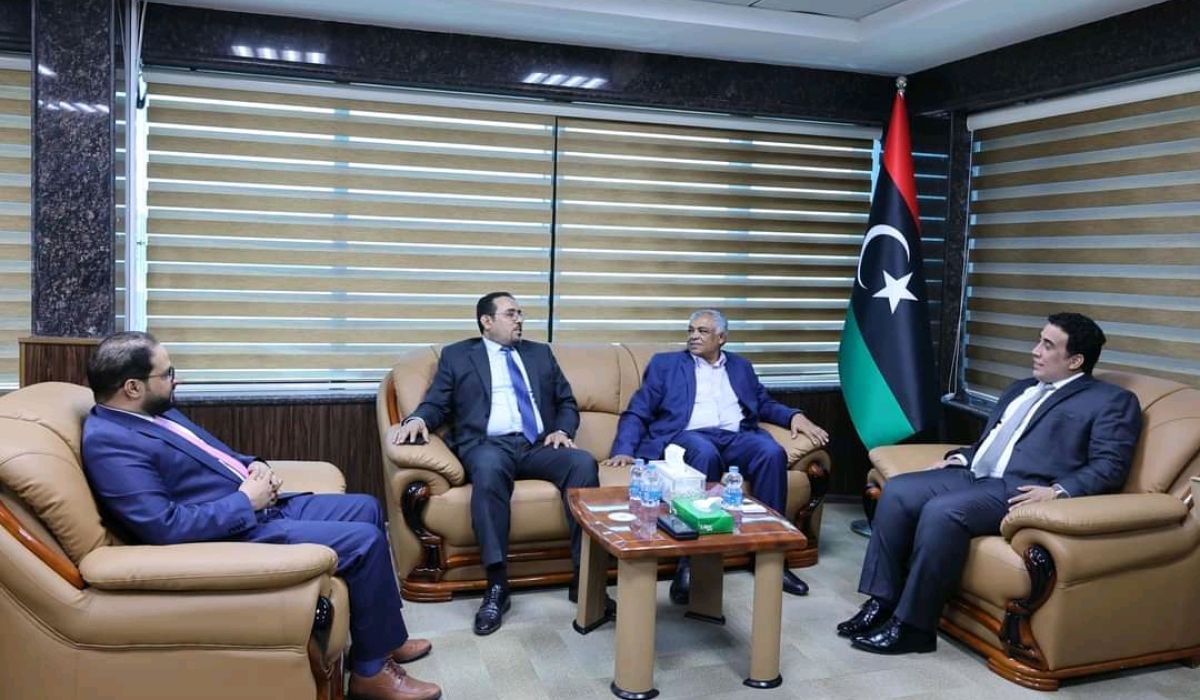 المنفي يبحث آلية العمل بشكل عاجل على معالجة كل القضايا المتعلقة بالأمن الغدائي والموارد المائية