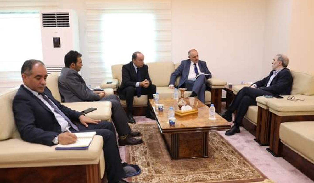 "صنع الله" يجتمع مع سفير الاتحاد الأوروبي لمناقشة أوضاع قطاع النفط بليبيا في ظل الظروف الراهنة