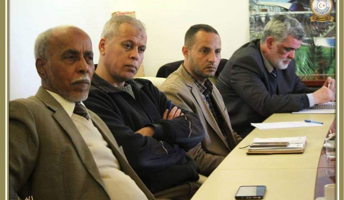 اجتماع في وزارة المواصلات لتنفيذ مشاريع عاجلة في مطار طرابلس الدولي