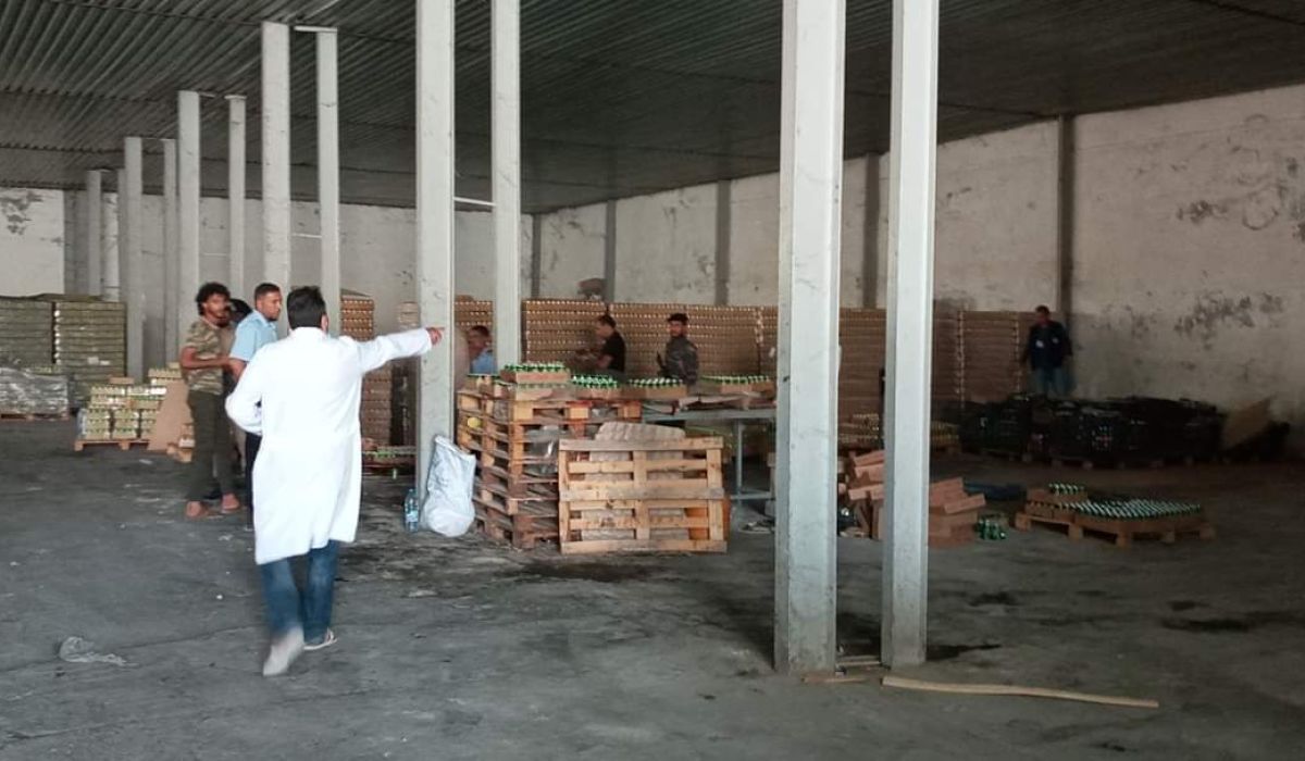 حملة تفتيش على مخازن المواد الغذائية في الكريمية