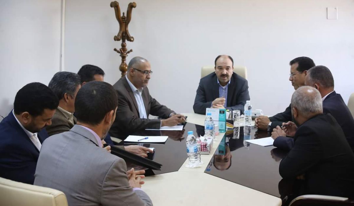 المدير التنفيذي للشركة العامة للكهرباء يستقبل وفداً من ورشفانه والعربان