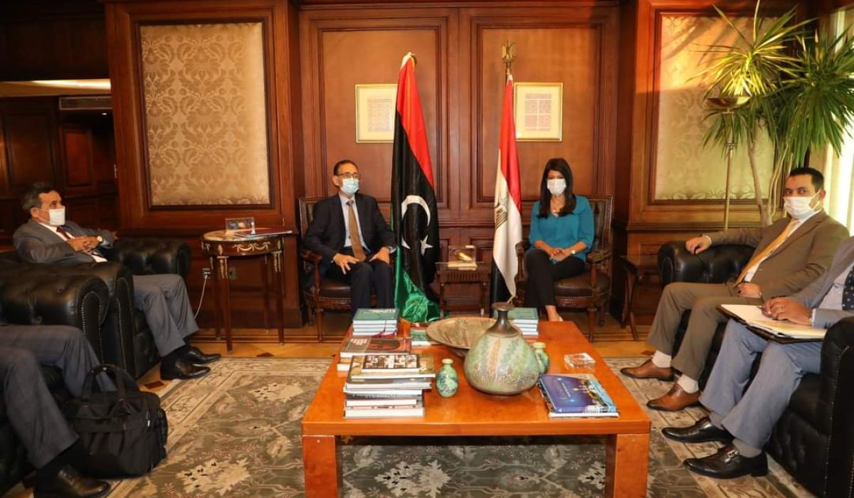 الحويج يبحث المستجدات المتعلقة بإنعقاد اللجنة العليا الليبية المصرية