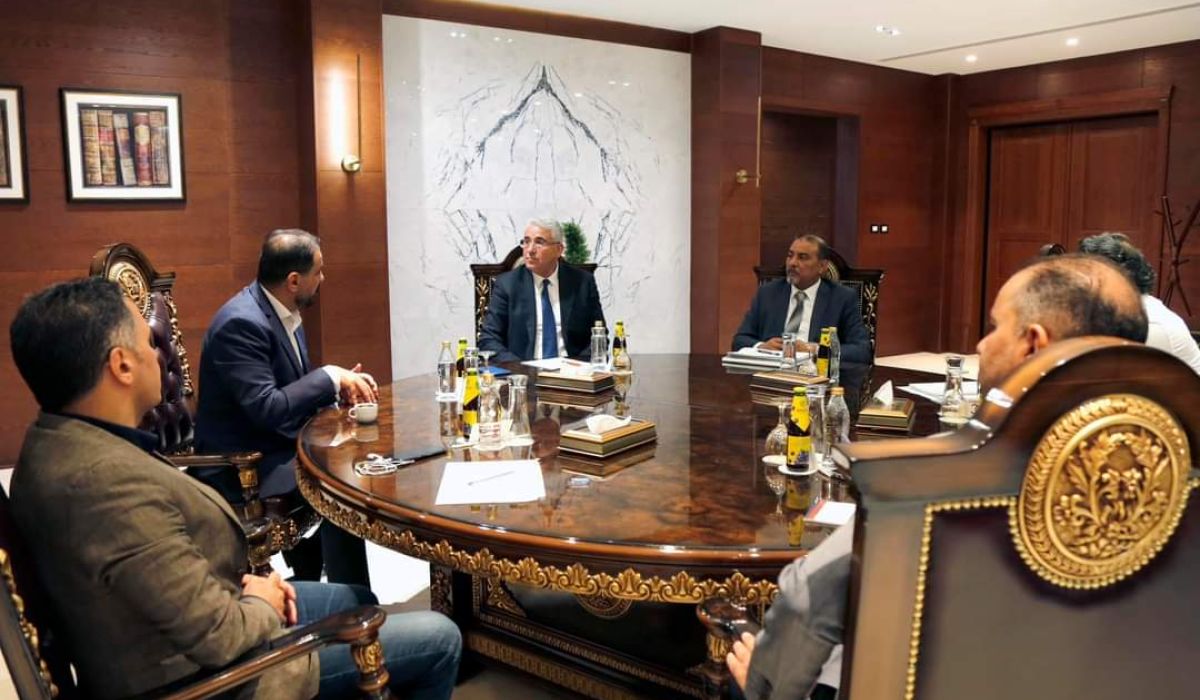 "باشاغا" يبحث مع عدد من الوزراء أعمال الصيانة وتهيئة المقرات الإدارية والخدمية والمطار بمدينة سرت