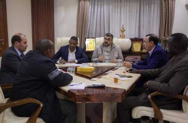 "الدبيبة" يبحث مع نظيره الفلسطيني عدة مذكرات تتعلق بالتعاون الاقتصادي والتجاري والتقني ومجالات أخرى