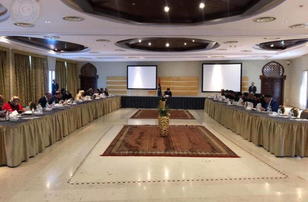 صنع الله يناقش مع وزير الحكم المحلي برامج التنمية المكانية المستدامة التي تدعمها المؤسسة الوطنية للنفط