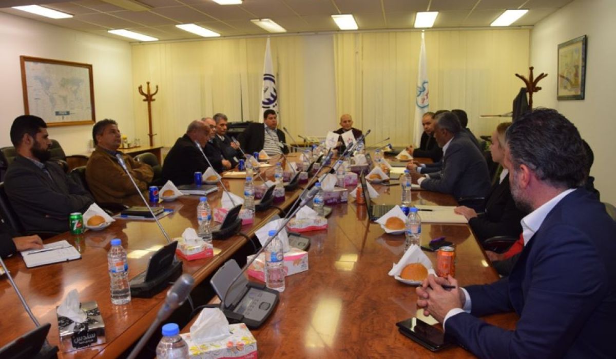 شركة الجوف تدرس خطة تطوير خدماتها مع شركة سرت لتصنيع النفط