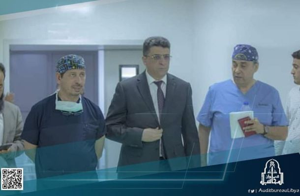 "الدبيبة" يؤكد على أن وزارة الصحة ستتولى متابعة أوضاع المصابين في انفجار بنت بيه وايفاد من تتطلب حالته العلاج بالخارج