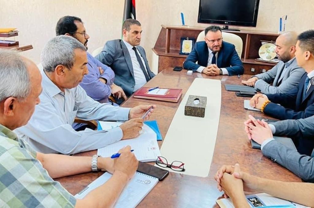 الكوني يلتقي السفير التونسي بالعاصمة طرابلس