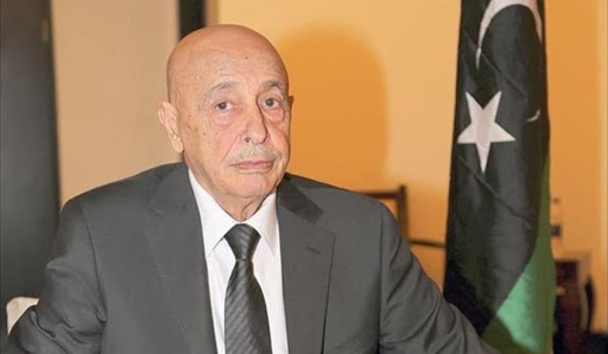 "عقيلة صالح" يعلن وقف إطلاق النار في البلاد واستئناف إنتاج وتصدير النفط