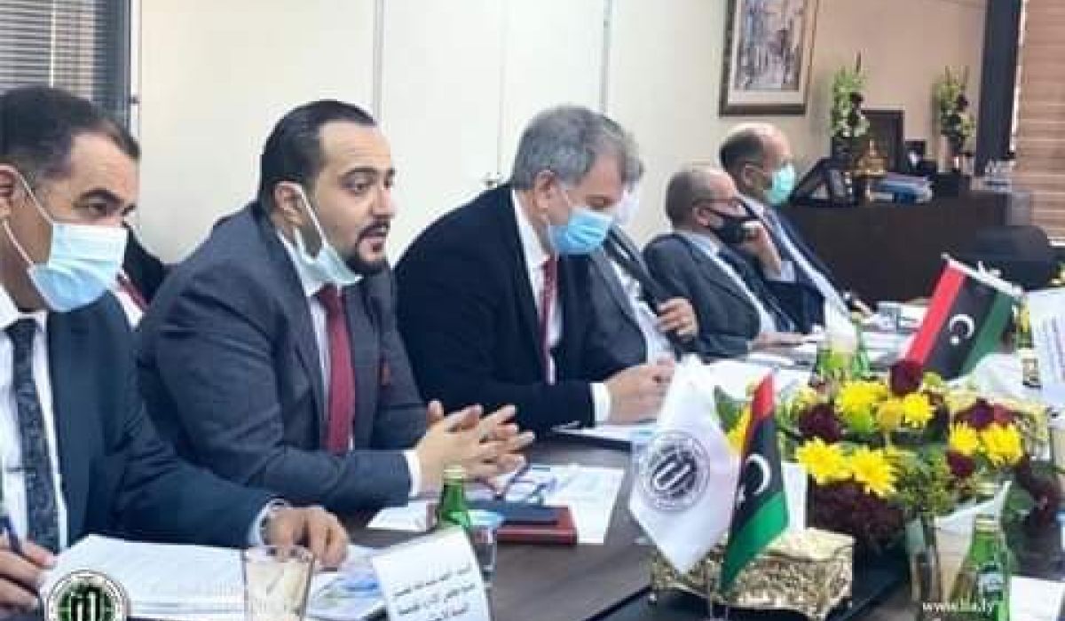 المؤسسة الليبية للإستثمار تناقش المشاكل و العراقيل التي تواجه الشركة بالخارج