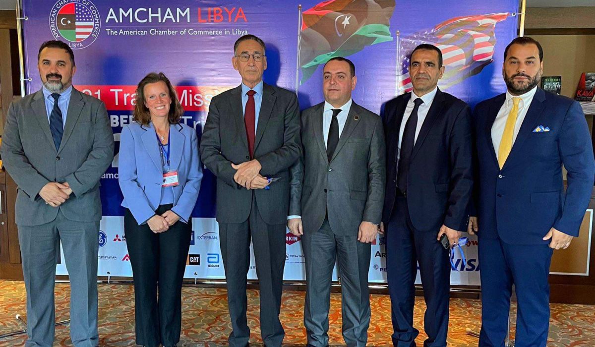 "الحويج" يبحث سُبل تسهيل عودة الشركات الأمريكية للعمل في ليبيا