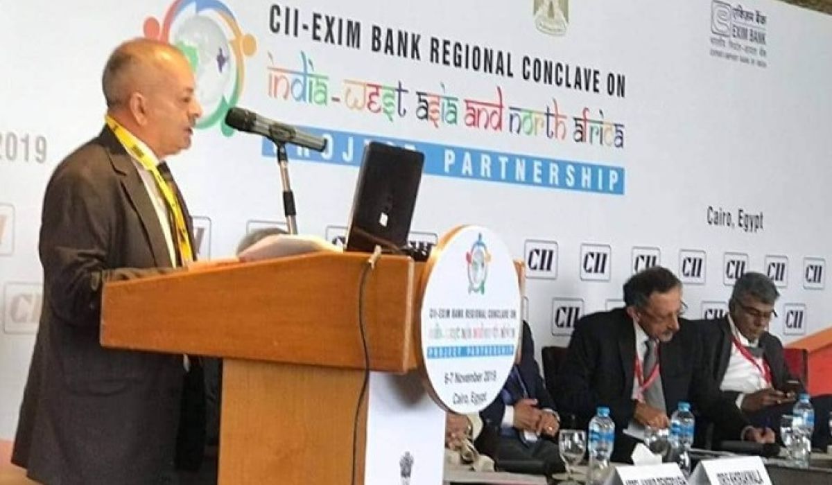 الغرفة الاقتصادية الليبية المصرية وغرفة التجارة الهندية تجتمعان علي هامش الملتقى الإفريقي بالقاهرة