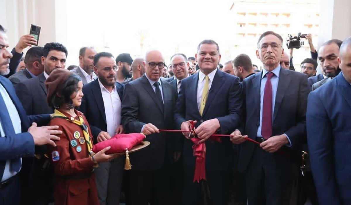 الدبيبة يفتتح معرض طرابلس الدولي في دورته الثامنة والأربعين