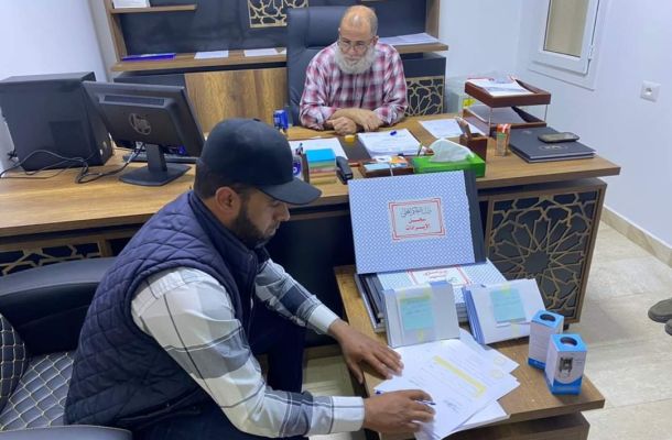 الإنتهاء من عمليات الصيانة لأحد آبار حقل أبو الطفل النفطي التابع لشركة مليتة