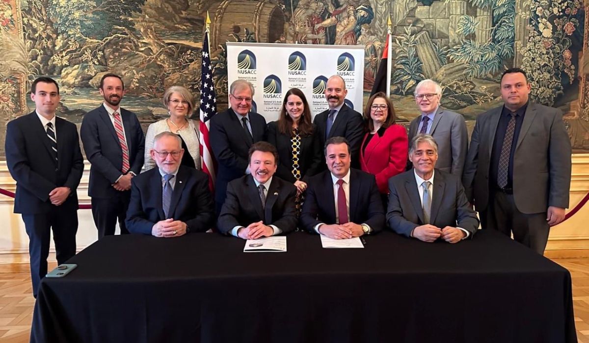 غرفتي التجارة والصناعة والزراعة طرابلس والتجارية الأمريكية العربية يوقعان مذكرة تفاهم لتعزيز التعاون التجاري