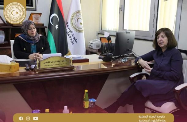 "المنقوش" تبحث مع وفداً من وزارة الخارجية الروسية استئناف السفارة الروسية للعمل بطرابلس