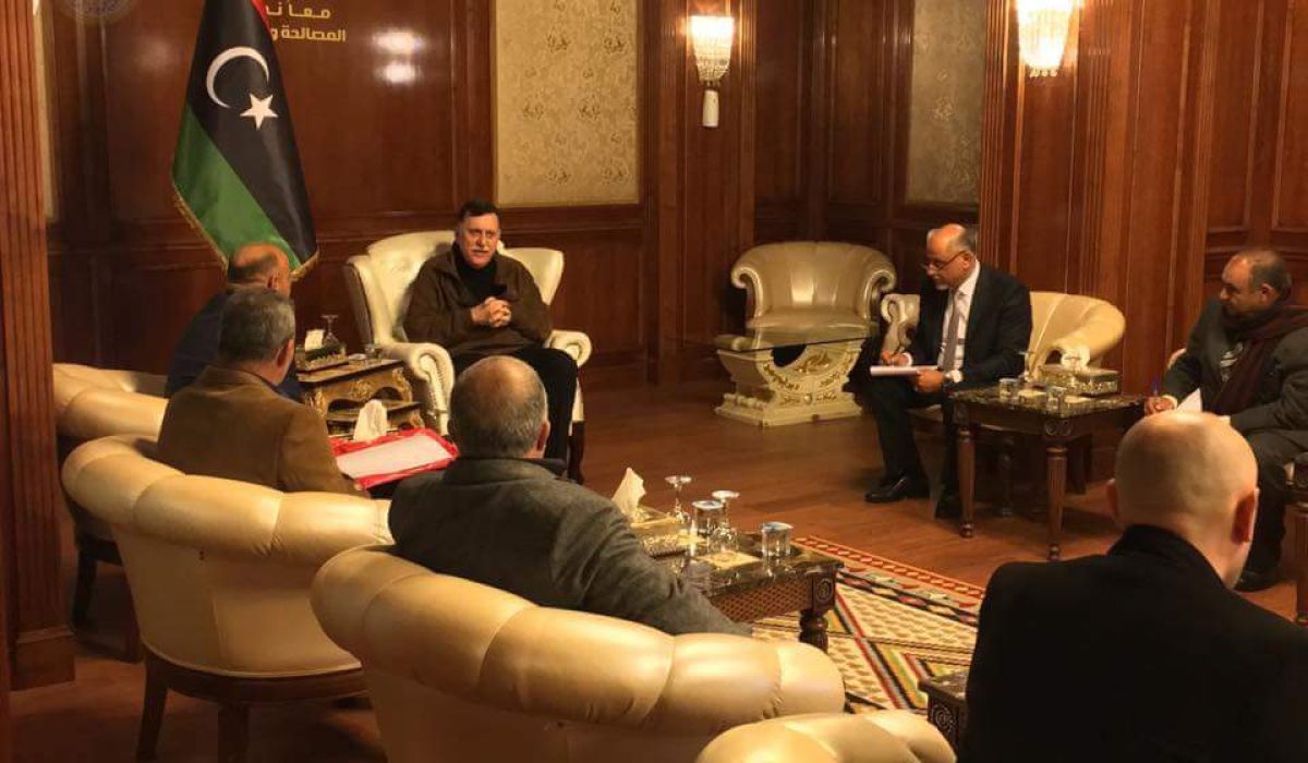 رئيس المجلس الرئاسي يناقش ما تُعانيه منطقة قصر أحمد بمصراتة