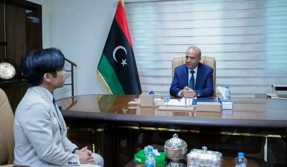 نائب بالمجلس الرئاسي يبحث مع القائم بأعمال اليابان تفعيل الاتفاقيات الثنائية بين البلدين