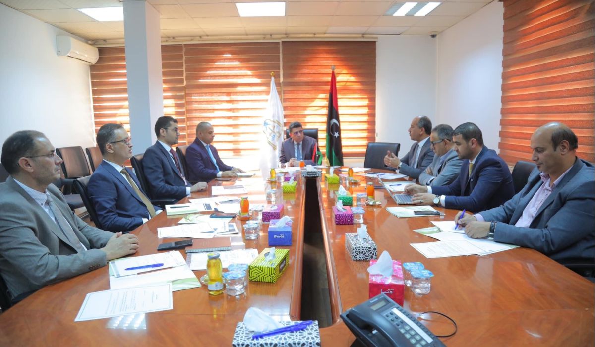 "شكشك" يبحث مع المؤسسة الليبية للاستثمار آليات التعاقد