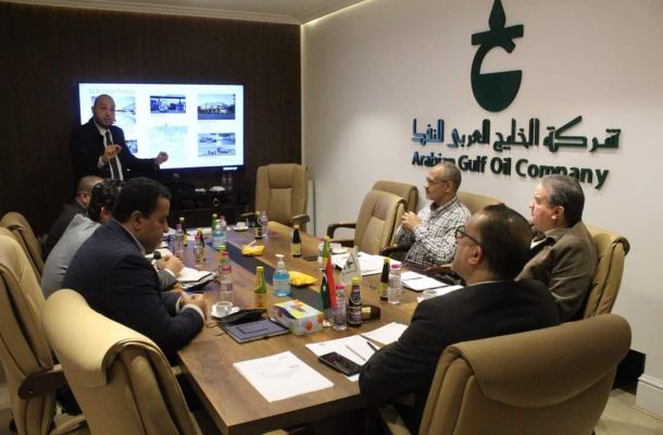 صنع الله يبحث مع الشركة الوطنية لحفر وصيانة آبار النفط كيفية تشغيل كافة الحفارات مع الشركات المشغلة