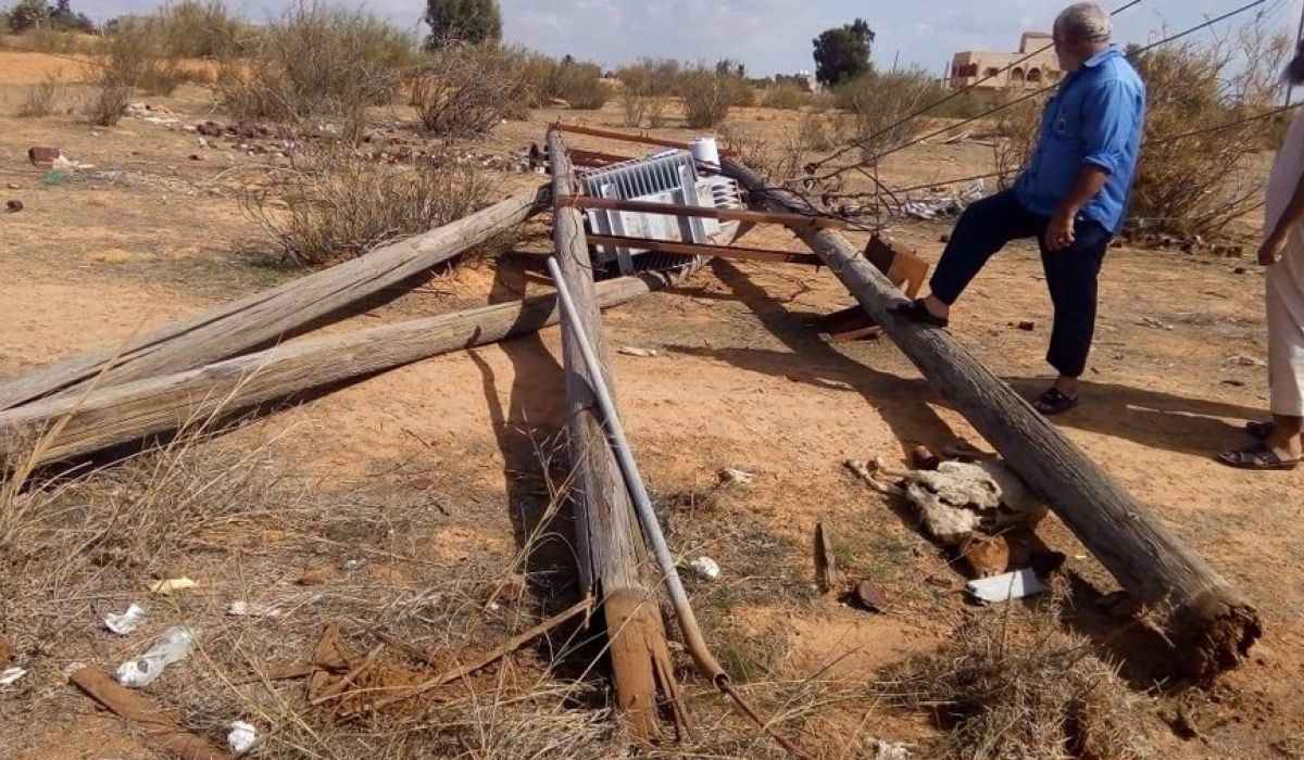 شركة الكهرباء: سرقة 6 آلاف متر من الأسلاك بمناطق مختلفة غرب البلاد