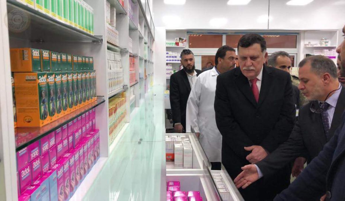 السراج يتفقد عددا من المرافق الصحية بطرابلس