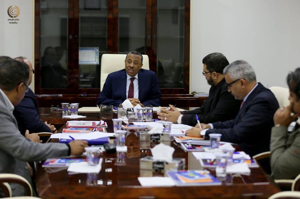 الثني يصدر تعليماته بالبدء الفوري في أعمال البنية التحتية لبعض مناطق مدينة بنغازي