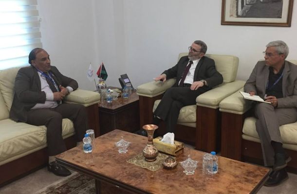 مصلحة المطارات تجتمع مع الهيئة العامة لصندوق التضامن الاجتماعي