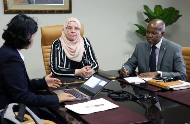 عبدالقادر يجتمع مع جهاز تنفيذ مشروعات المواصلات فرع المنطقة الغربية