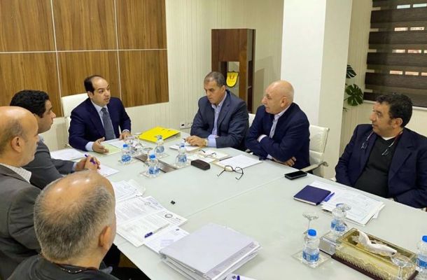 معتوق يناقش حزمة من المشاريع مع عميد بلدية زوارة