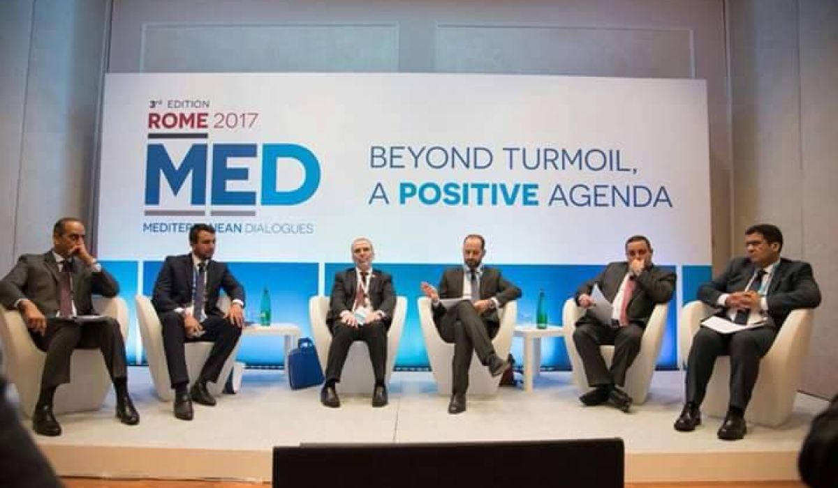 آفاق نمو الاقتصاد الليبي على هامش ملتقى حوار المتوسط بروما