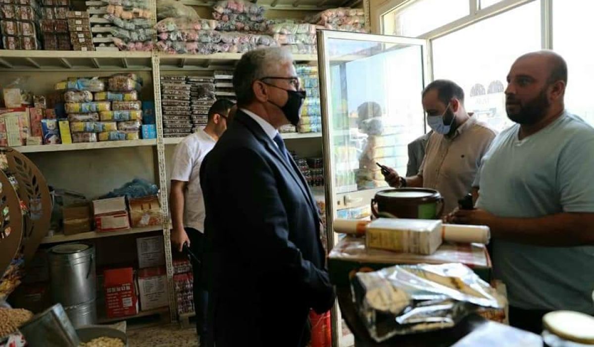 باشاغا يقوم بجولة ميدانية في سوق الجملة بمنطقة الكريمية