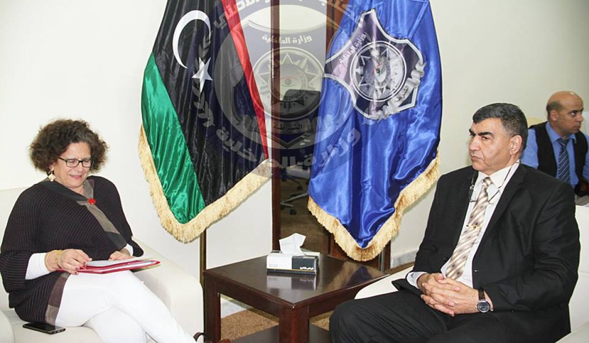 عبد السلام عاشور يجتمع مع سفيرة فرنسا لدى ليبيا